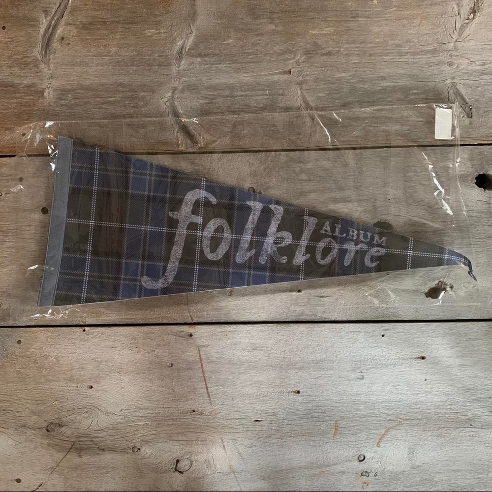 taylor swift pennant pennie folklore flag wall art - Picture 4 of 12